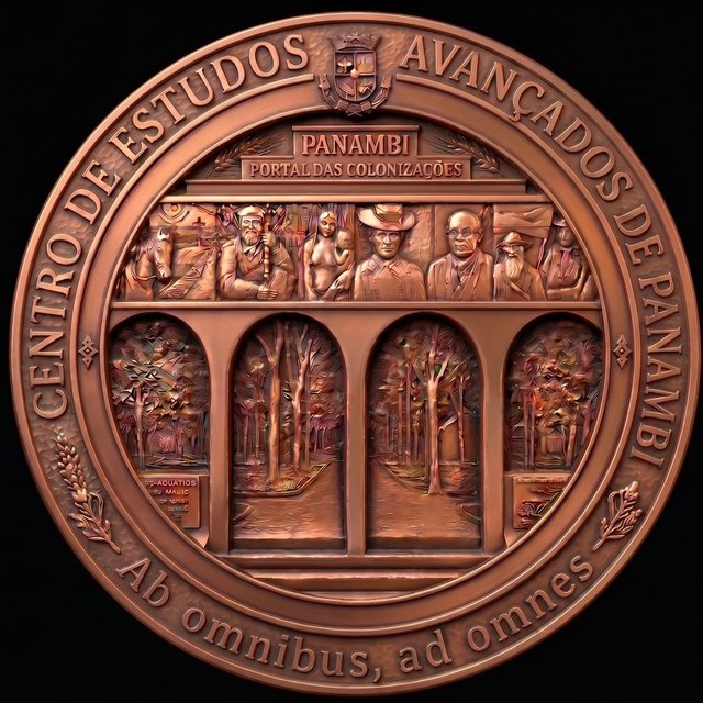 Selo oficial do CEAP — Centro de Estudos Avançados de Panambi